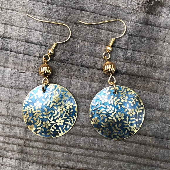Jewelry - Handcrafted patina earrings